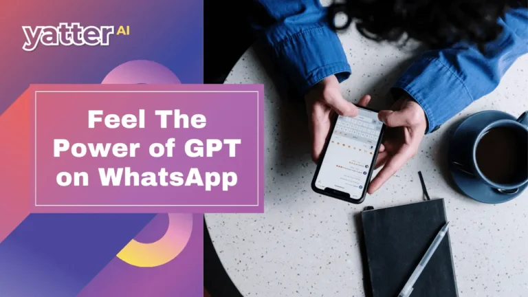 Discover the Power of GPT on WhatsApp  and boost your productivity.
