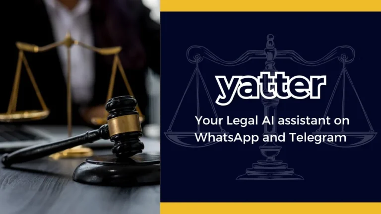 Yatter: The Legal AI Companion for Law Students and Beyond