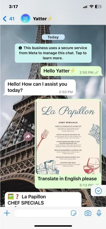 yatter ai extracts text from images 