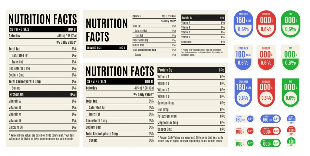 Nährwertkennzeichnungen für gesunde Lebensmittelauswahl verstehen