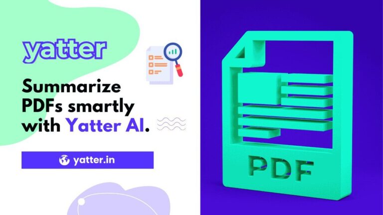 Pdf recognition with yatter ai